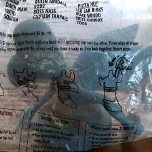 Vintage 1999 STAR WARS Episode 1  Cup Topper